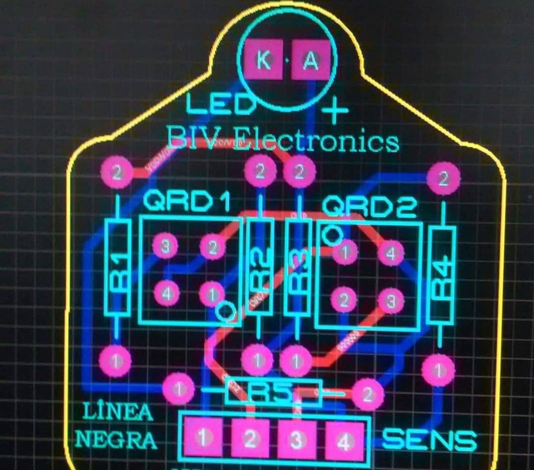 Ejemplo de diseño PCB - BIV Electronics