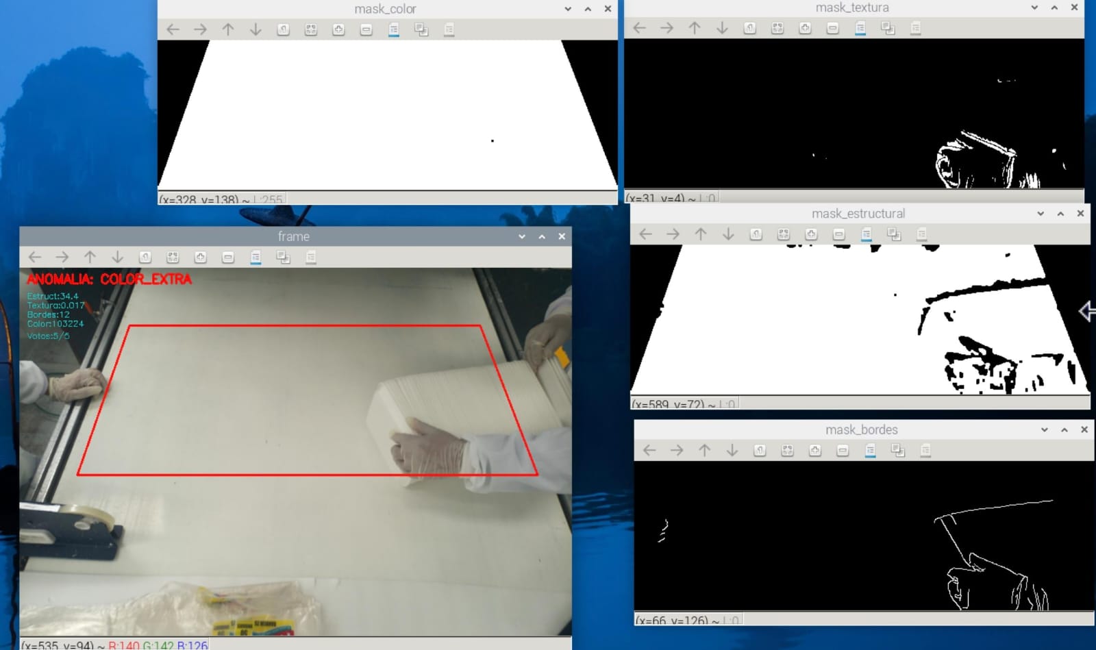 Control de incidencias con sensor de IA y visión artificial