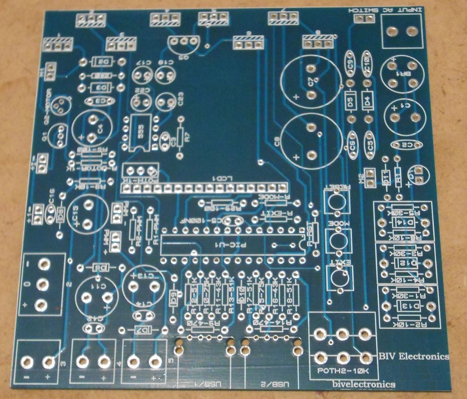 Diseño de PCB propio de BIV Electronics
